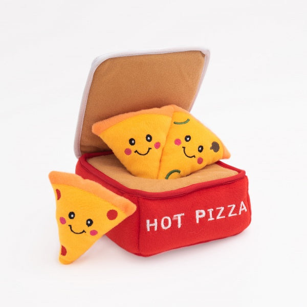 Hondenspeelgoed - Zippy Paws - Zippy Burrows – Pizza Box