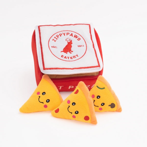 Hondenspeelgoed - Zippy Paws - Zippy Burrows – Pizza Box