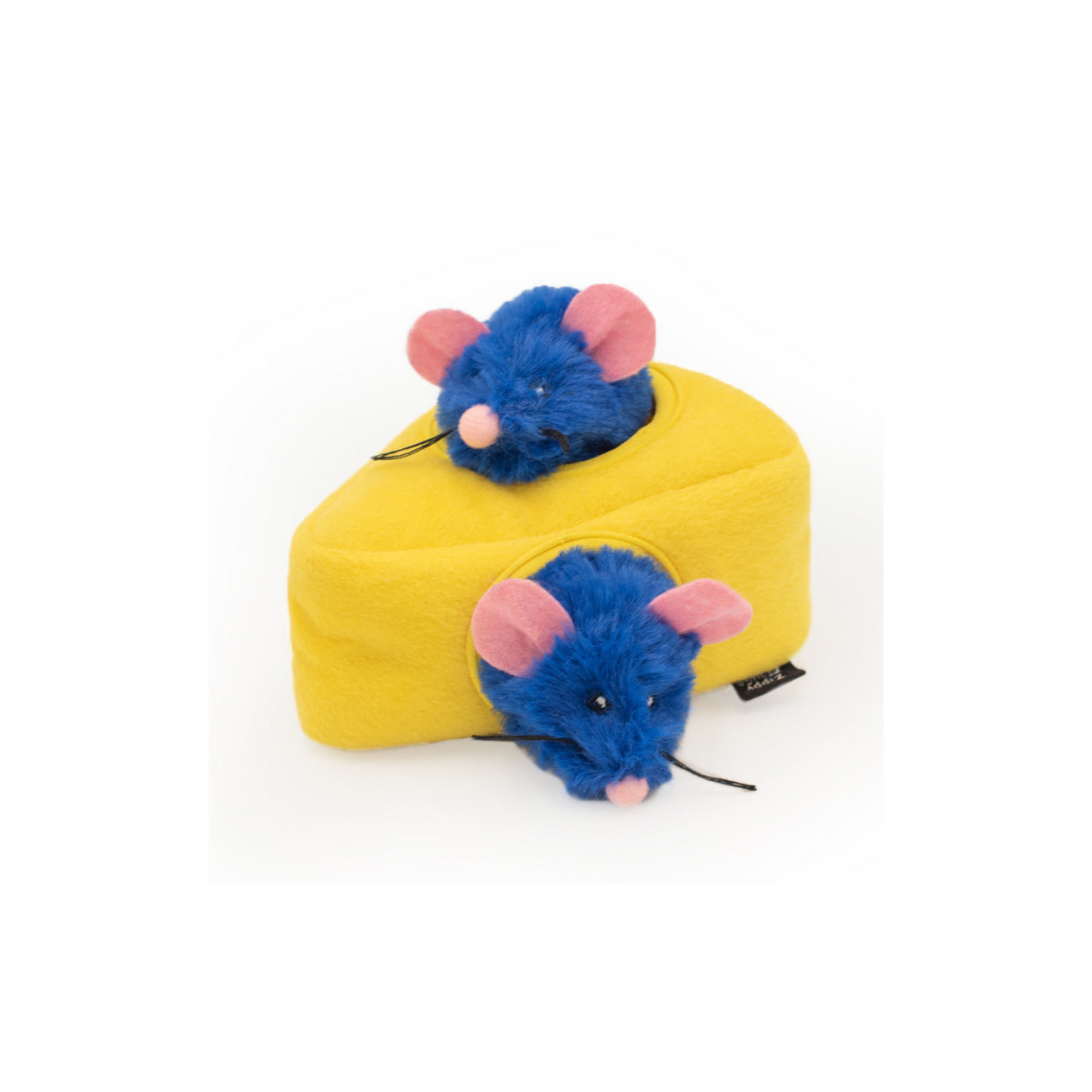 Kattenspeelgoed - ZippyClaws Burrow Mice ‘N Cheese