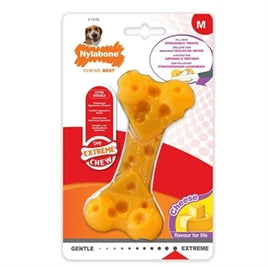 Sterk hondenspeelgoed - Nylabone Dura Chew Cheese Bone