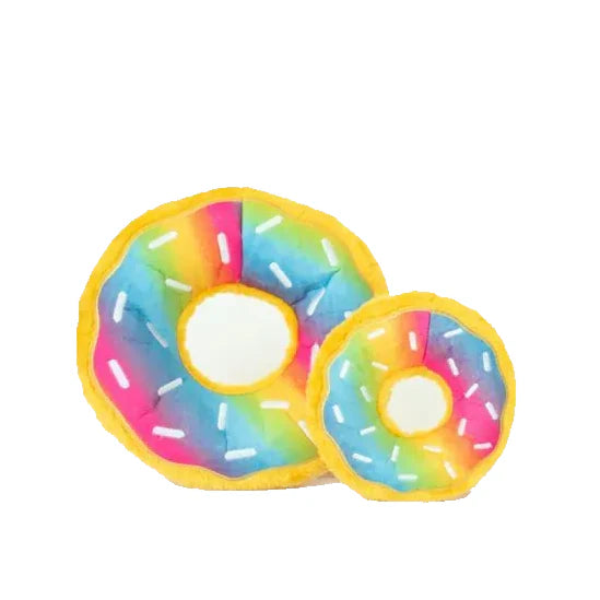 Hondenspeelgoed Donut - Zippy Paws - Regenboog
